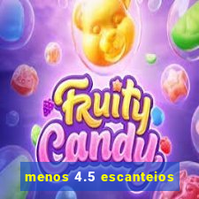 menos 4.5 escanteios